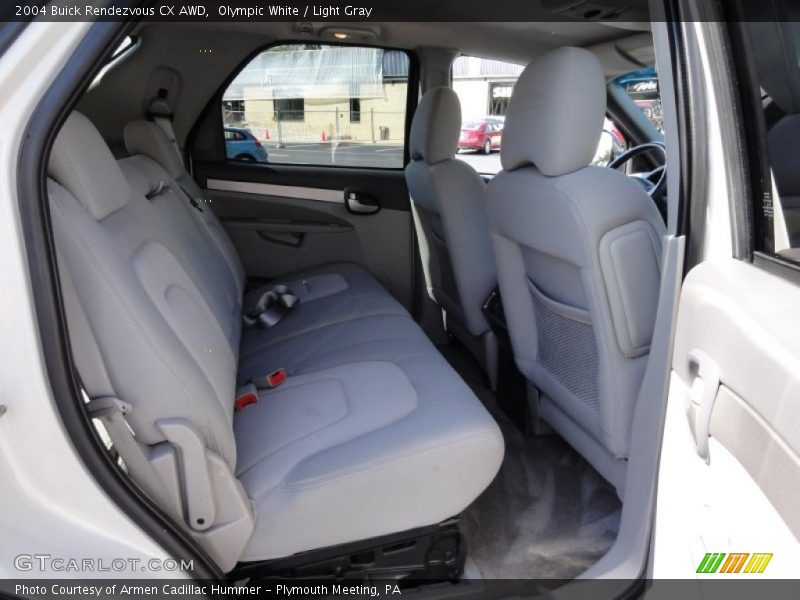 Olympic White / Light Gray 2004 Buick Rendezvous CX AWD