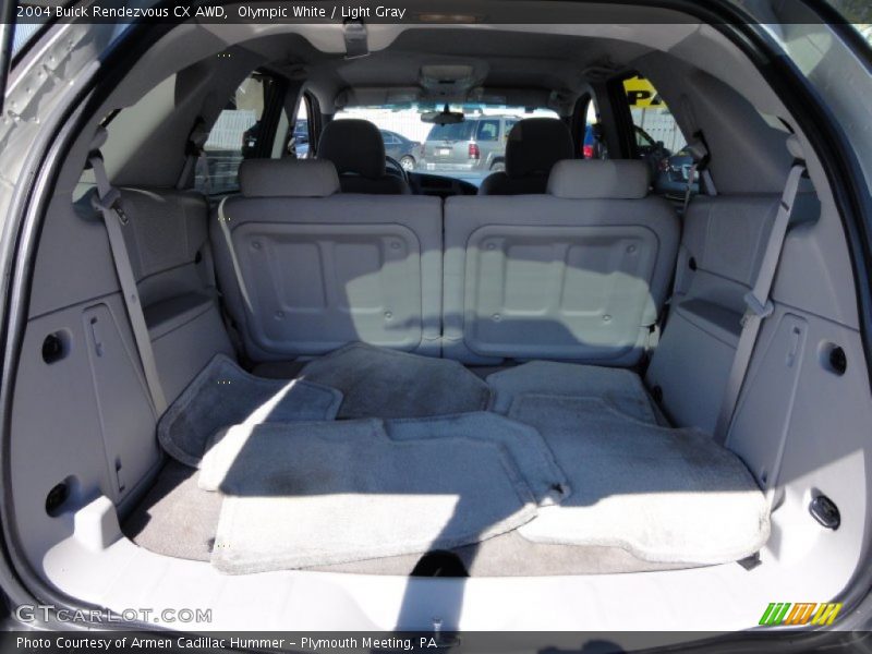 Olympic White / Light Gray 2004 Buick Rendezvous CX AWD