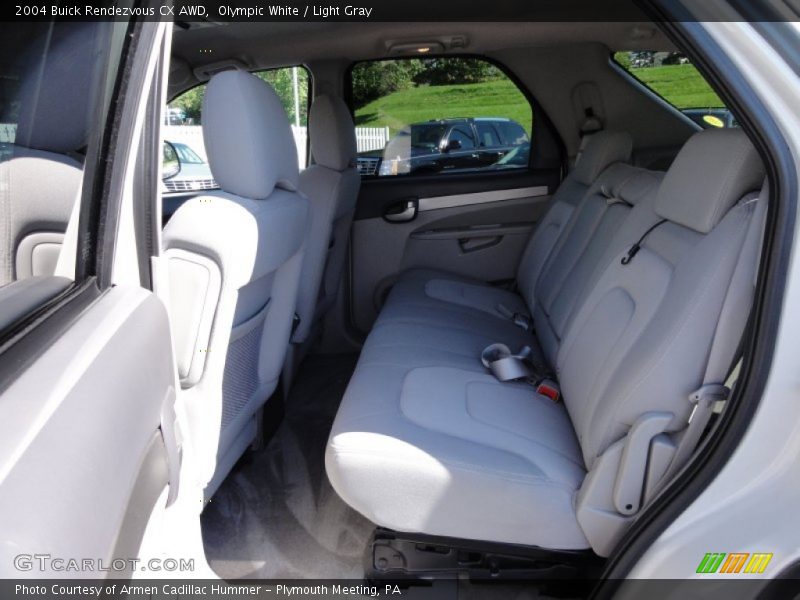 Olympic White / Light Gray 2004 Buick Rendezvous CX AWD