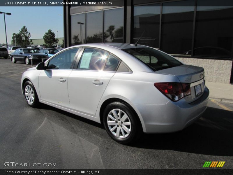 Silver Ice Metallic / Medium Titanium 2011 Chevrolet Cruze LT