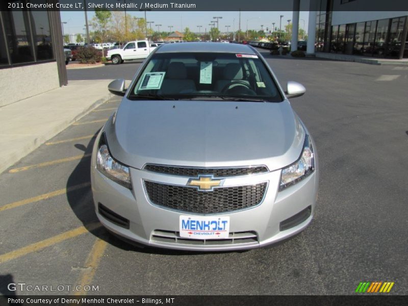 Silver Ice Metallic / Medium Titanium 2011 Chevrolet Cruze LT
