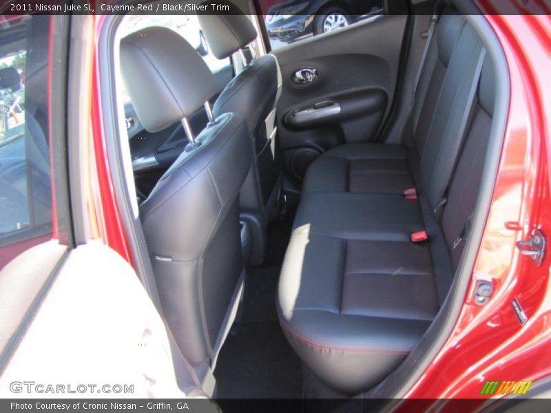 Cayenne Red / Black/Silver Trim 2011 Nissan Juke SL