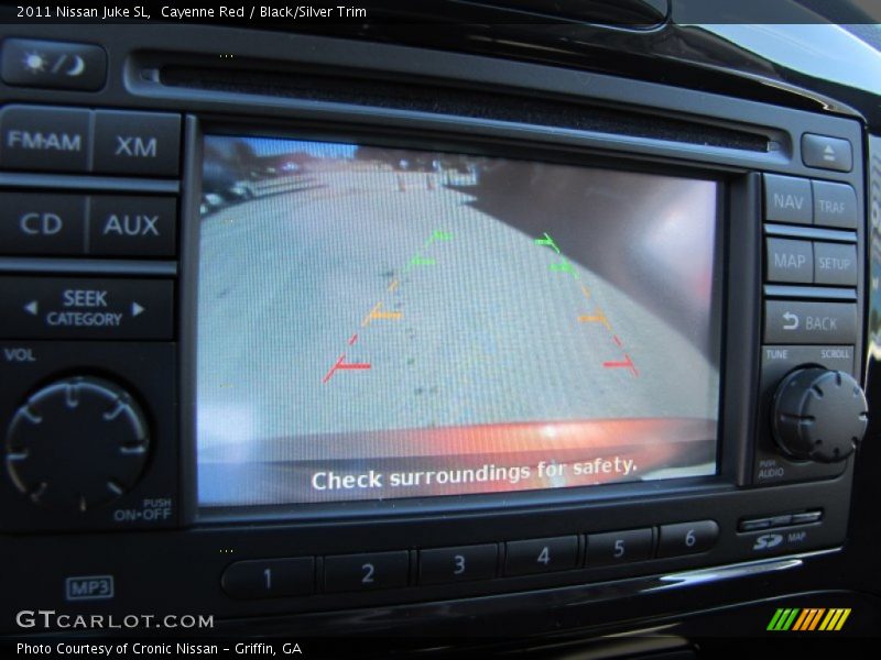 Cayenne Red / Black/Silver Trim 2011 Nissan Juke SL