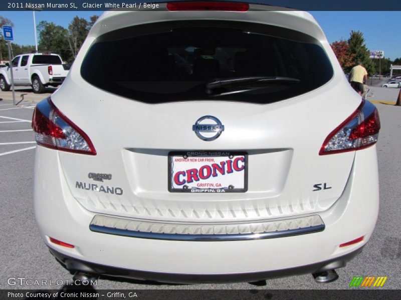 Glacier White Pearl / Beige 2011 Nissan Murano SL