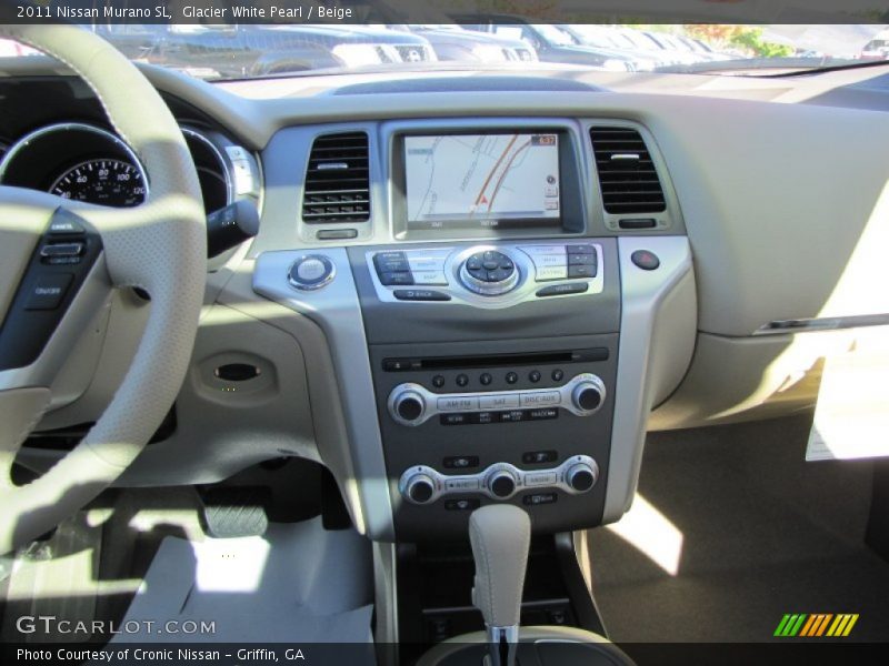 Glacier White Pearl / Beige 2011 Nissan Murano SL