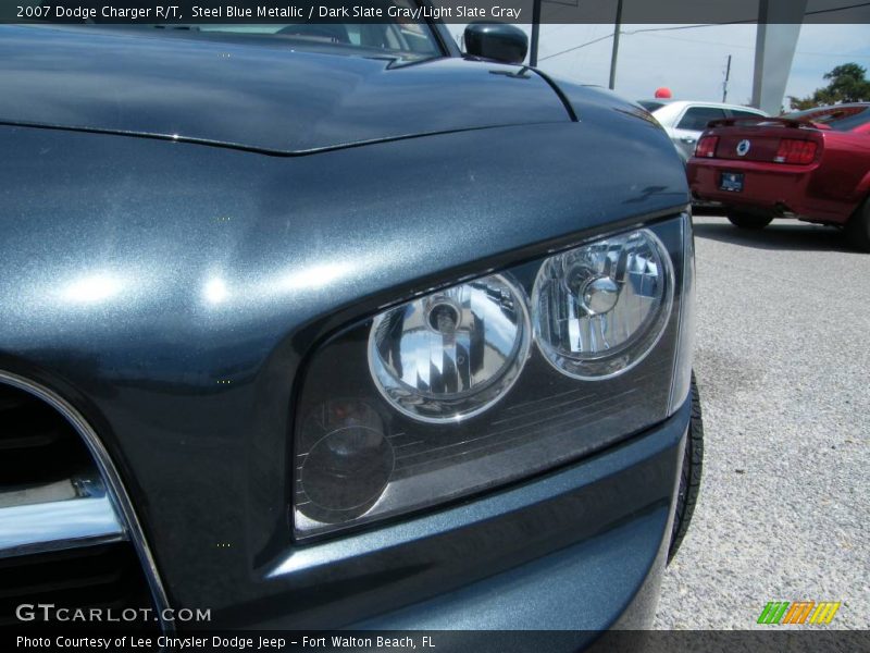 Steel Blue Metallic / Dark Slate Gray/Light Slate Gray 2007 Dodge Charger R/T
