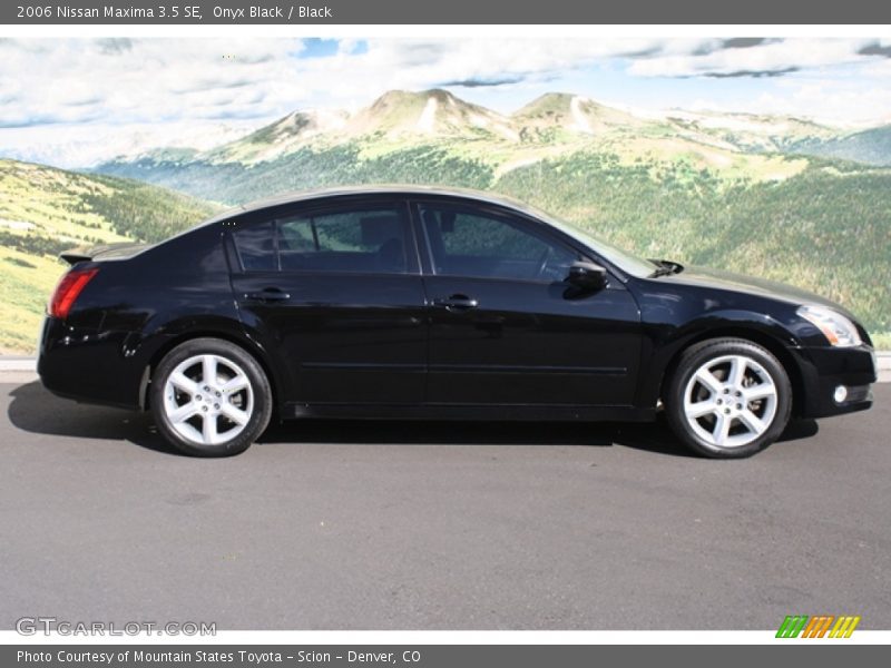 Onyx Black / Black 2006 Nissan Maxima 3.5 SE