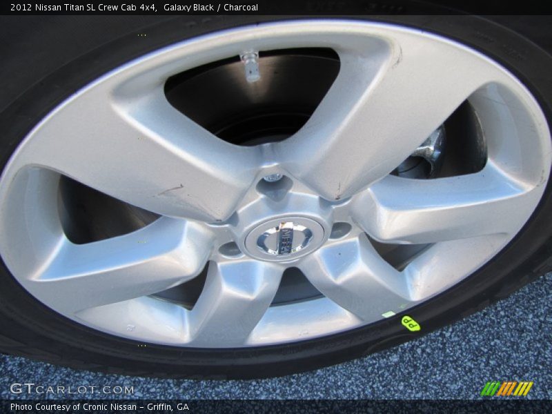 Galaxy Black / Charcoal 2012 Nissan Titan SL Crew Cab 4x4