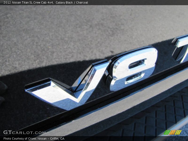Galaxy Black / Charcoal 2012 Nissan Titan SL Crew Cab 4x4
