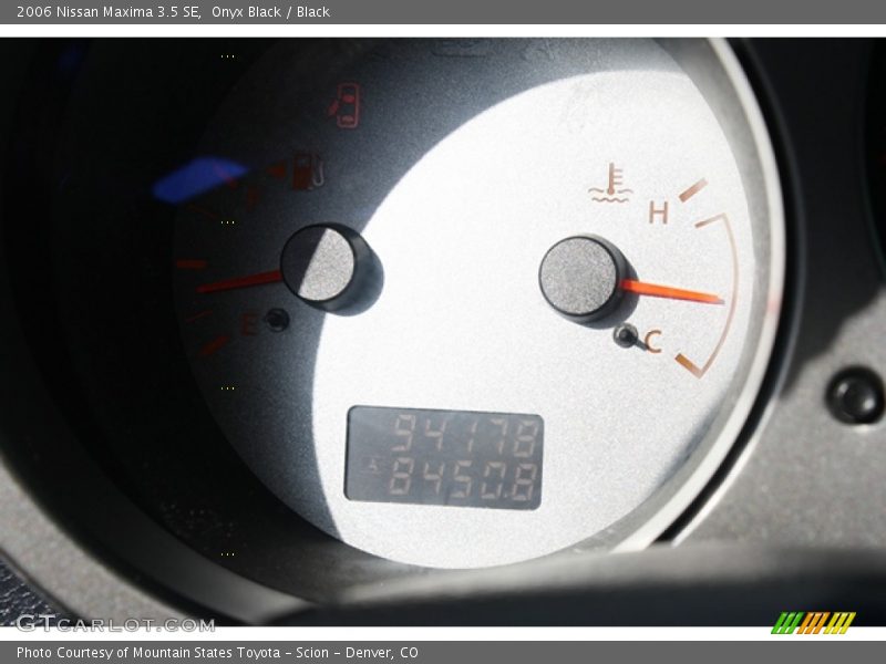 Onyx Black / Black 2006 Nissan Maxima 3.5 SE