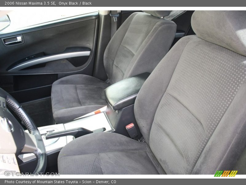 Onyx Black / Black 2006 Nissan Maxima 3.5 SE