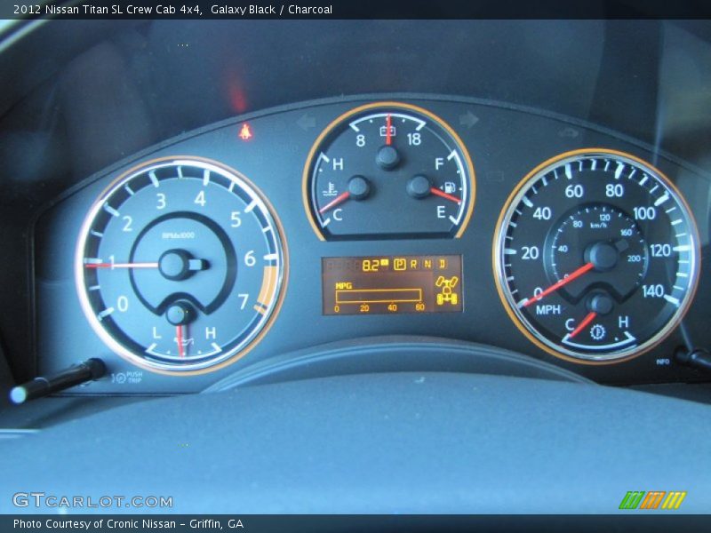  2012 Titan SL Crew Cab 4x4 SL Crew Cab 4x4 Gauges