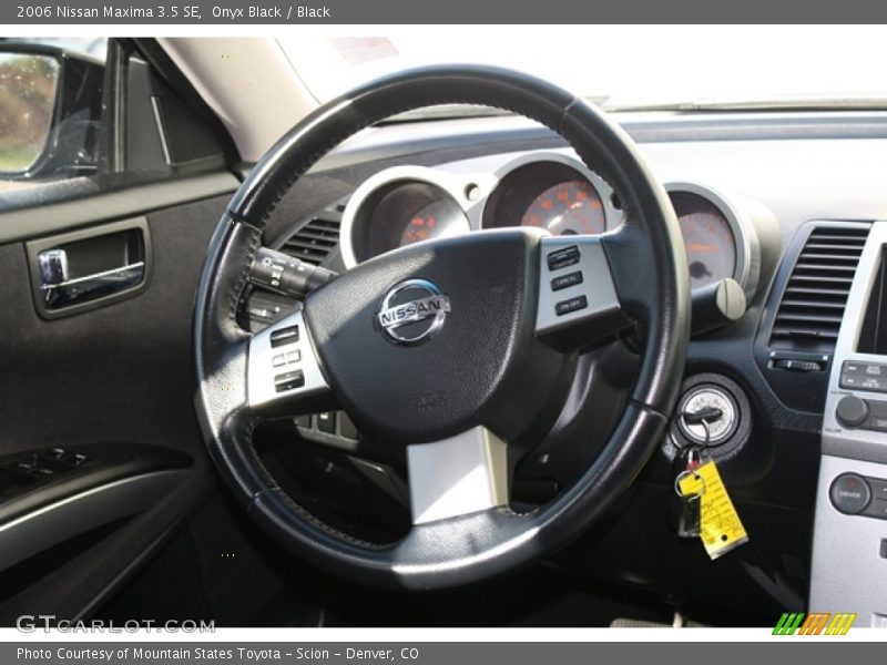 Onyx Black / Black 2006 Nissan Maxima 3.5 SE
