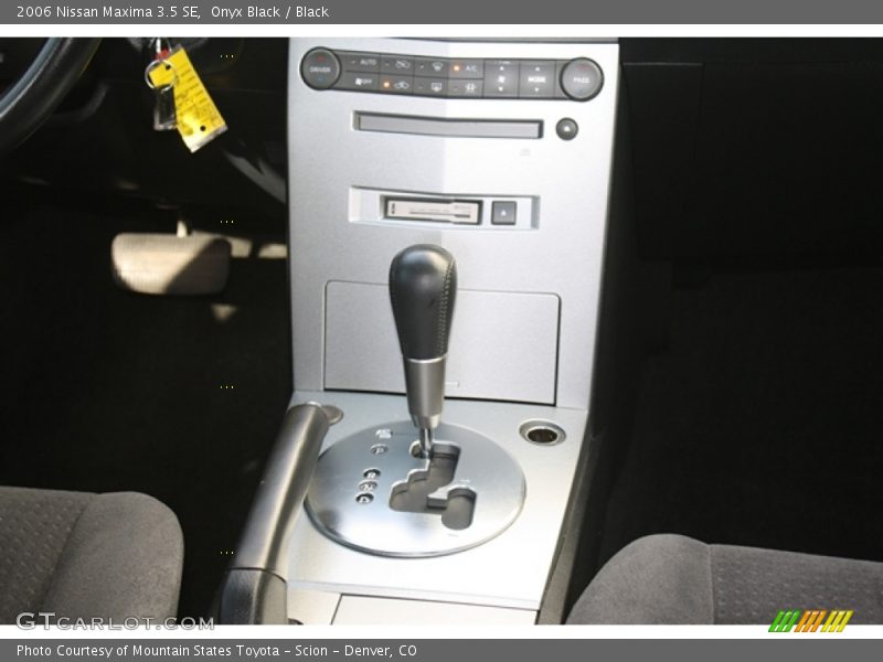 Onyx Black / Black 2006 Nissan Maxima 3.5 SE