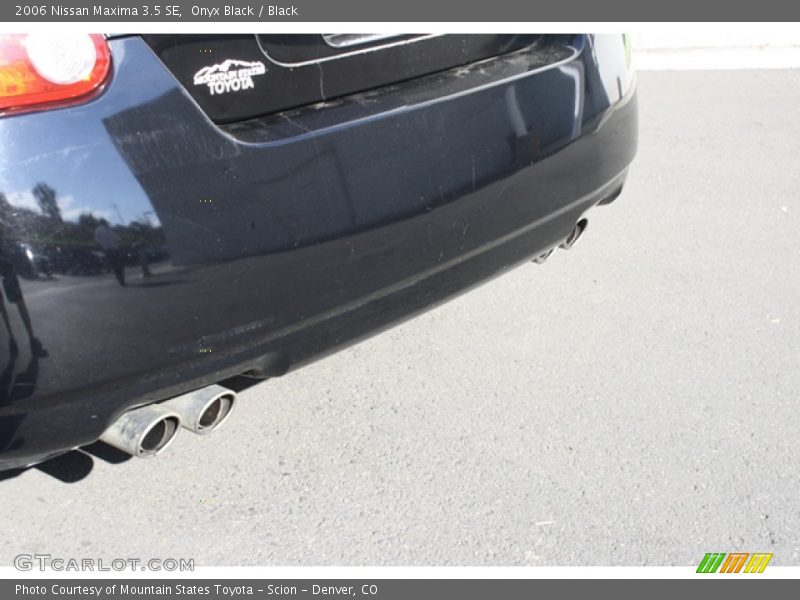 Onyx Black / Black 2006 Nissan Maxima 3.5 SE