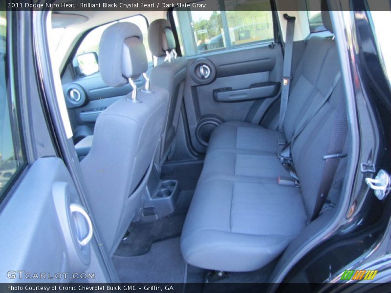 Brilliant Black Crystal Pearl / Dark Slate Gray 2011 Dodge Nitro Heat