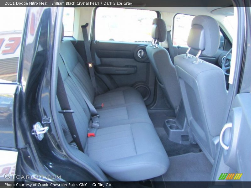Brilliant Black Crystal Pearl / Dark Slate Gray 2011 Dodge Nitro Heat