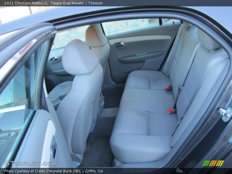 Taupe Gray Metallic / Titanium 2011 Chevrolet Malibu LS
