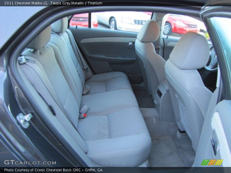 Taupe Gray Metallic / Titanium 2011 Chevrolet Malibu LS
