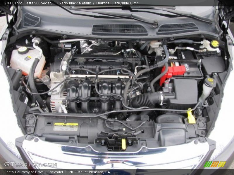  2011 Fiesta SEL Sedan Engine - 1.6 Liter DOHC 16-Valve Ti-VCT Duratec 4 Cylinder