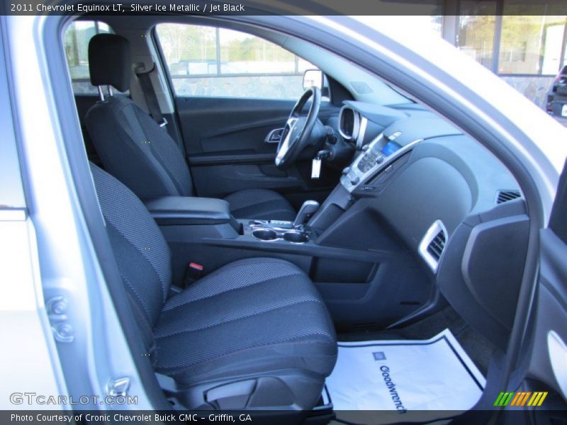 Silver Ice Metallic / Jet Black 2011 Chevrolet Equinox LT