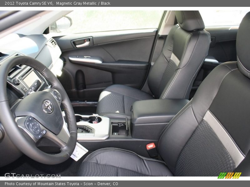  2012 Camry SE V6 Black Interior