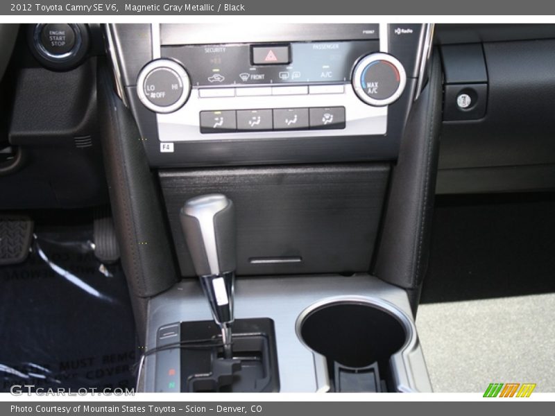 Magnetic Gray Metallic / Black 2012 Toyota Camry SE V6