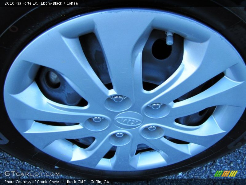 Ebony Black / Coffee 2010 Kia Forte EX