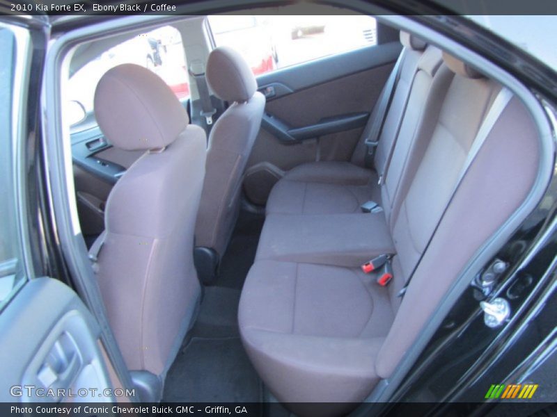 Ebony Black / Coffee 2010 Kia Forte EX