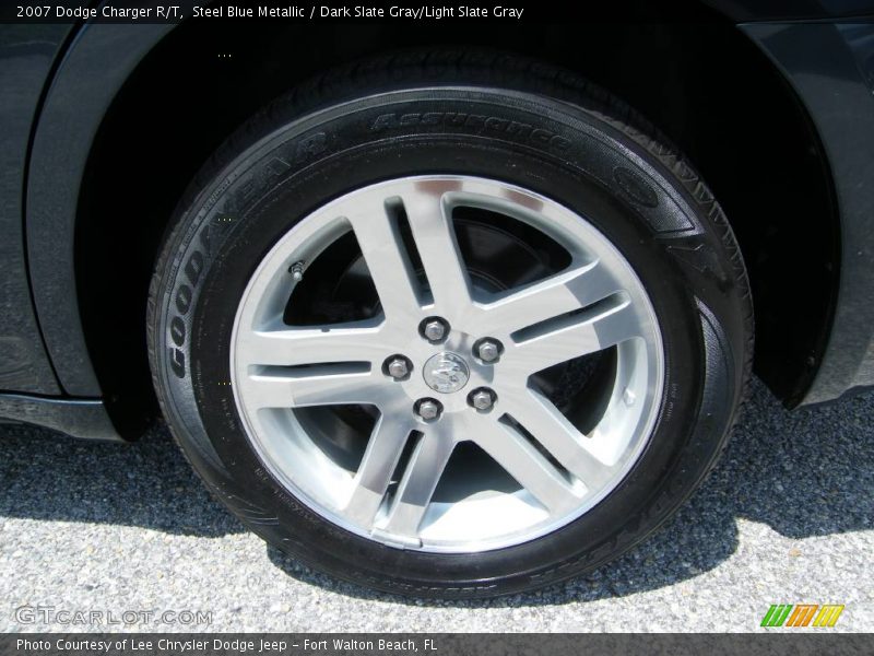 Steel Blue Metallic / Dark Slate Gray/Light Slate Gray 2007 Dodge Charger R/T