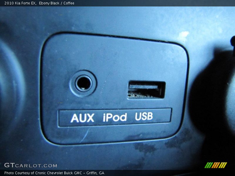 Ebony Black / Coffee 2010 Kia Forte EX