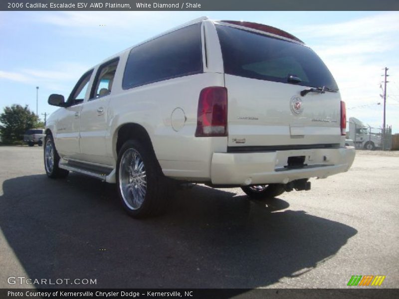 White Diamond / Shale 2006 Cadillac Escalade ESV AWD Platinum