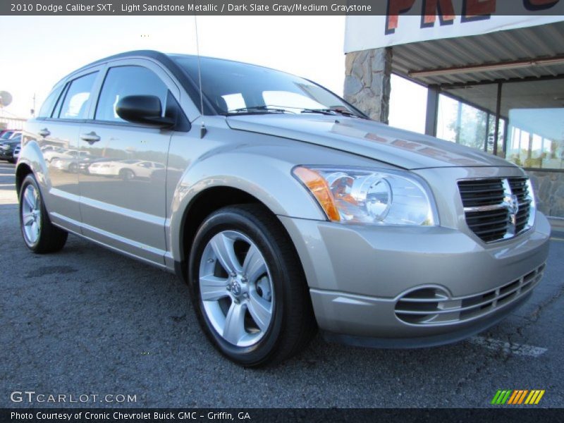 Light Sandstone Metallic / Dark Slate Gray/Medium Graystone 2010 Dodge Caliber SXT