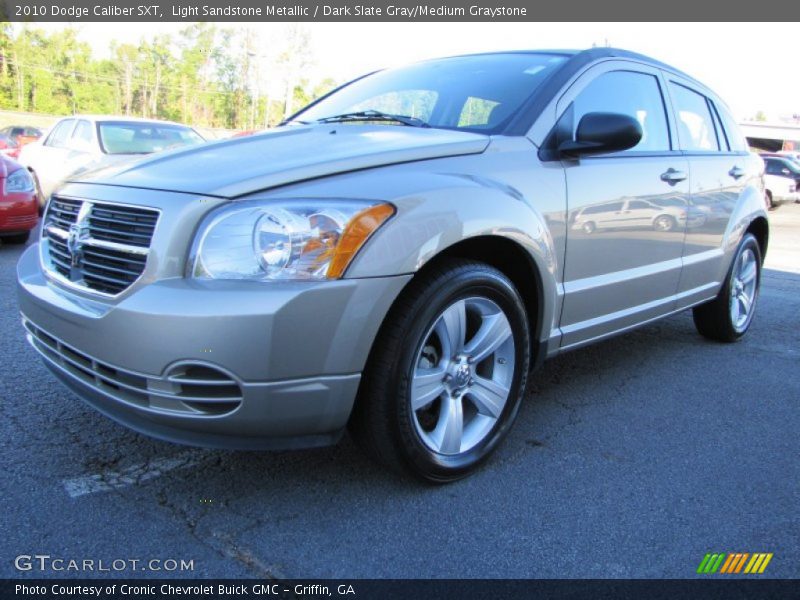 Light Sandstone Metallic / Dark Slate Gray/Medium Graystone 2010 Dodge Caliber SXT