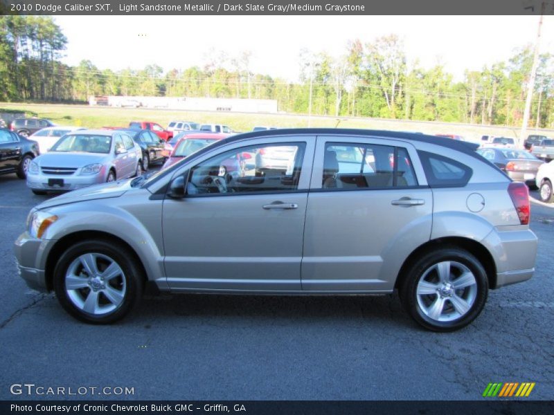 Light Sandstone Metallic / Dark Slate Gray/Medium Graystone 2010 Dodge Caliber SXT