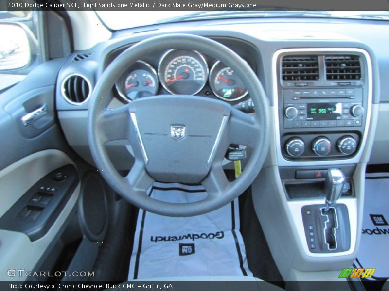 Light Sandstone Metallic / Dark Slate Gray/Medium Graystone 2010 Dodge Caliber SXT