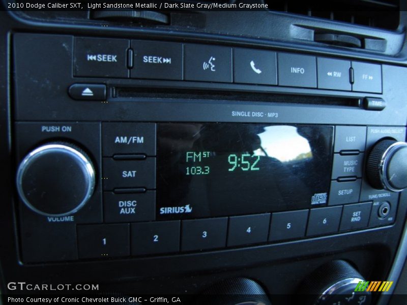 Light Sandstone Metallic / Dark Slate Gray/Medium Graystone 2010 Dodge Caliber SXT