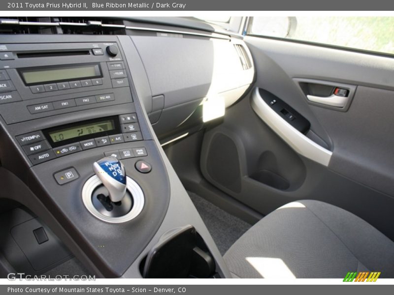 Blue Ribbon Metallic / Dark Gray 2011 Toyota Prius Hybrid II