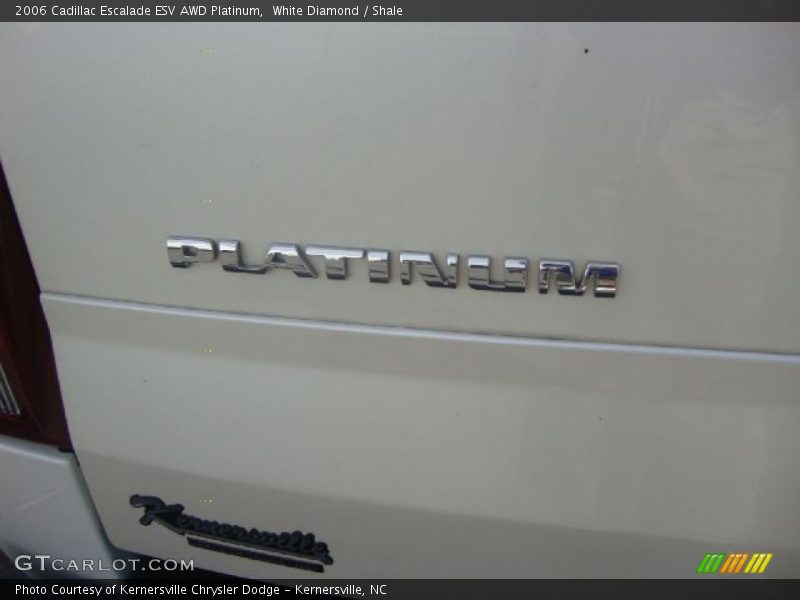 White Diamond / Shale 2006 Cadillac Escalade ESV AWD Platinum