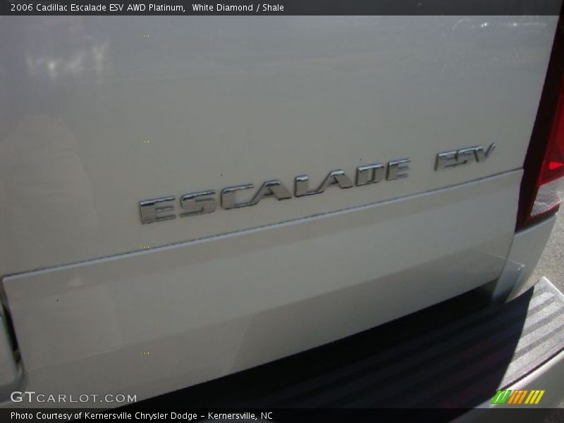White Diamond / Shale 2006 Cadillac Escalade ESV AWD Platinum