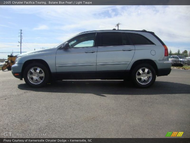 Butane Blue Pearl / Light Taupe 2005 Chrysler Pacifica Touring
