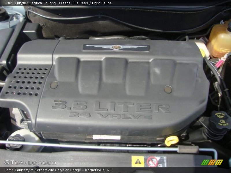Butane Blue Pearl / Light Taupe 2005 Chrysler Pacifica Touring