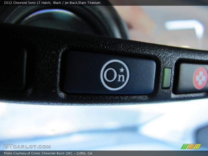 Black / Jet Black/Dark Titanium 2012 Chevrolet Sonic LT Hatch
