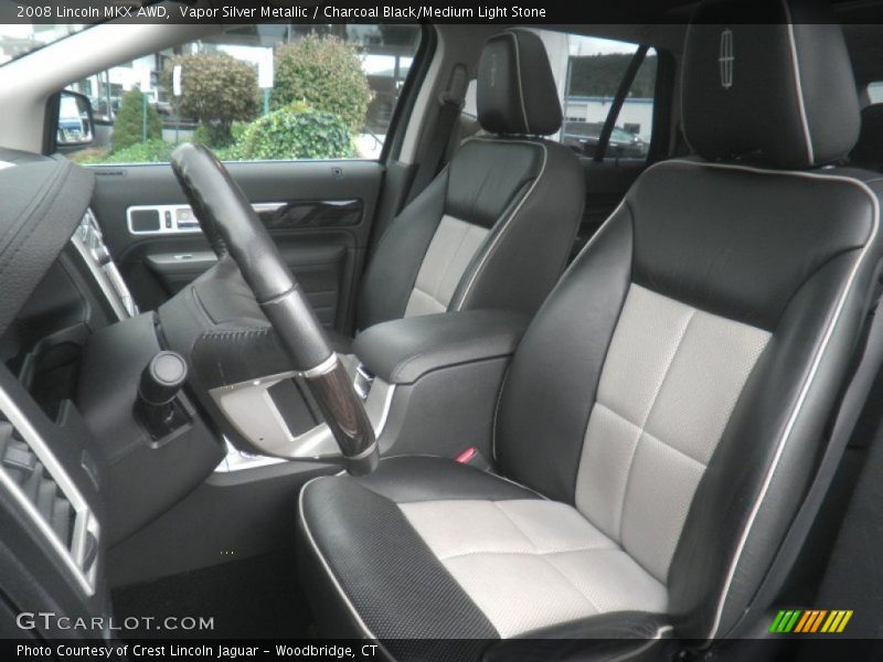 Vapor Silver Metallic / Charcoal Black/Medium Light Stone 2008 Lincoln MKX AWD