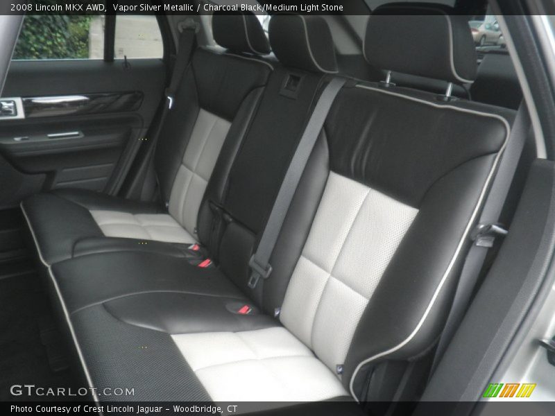 Vapor Silver Metallic / Charcoal Black/Medium Light Stone 2008 Lincoln MKX AWD