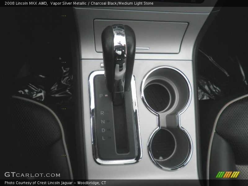 Vapor Silver Metallic / Charcoal Black/Medium Light Stone 2008 Lincoln MKX AWD