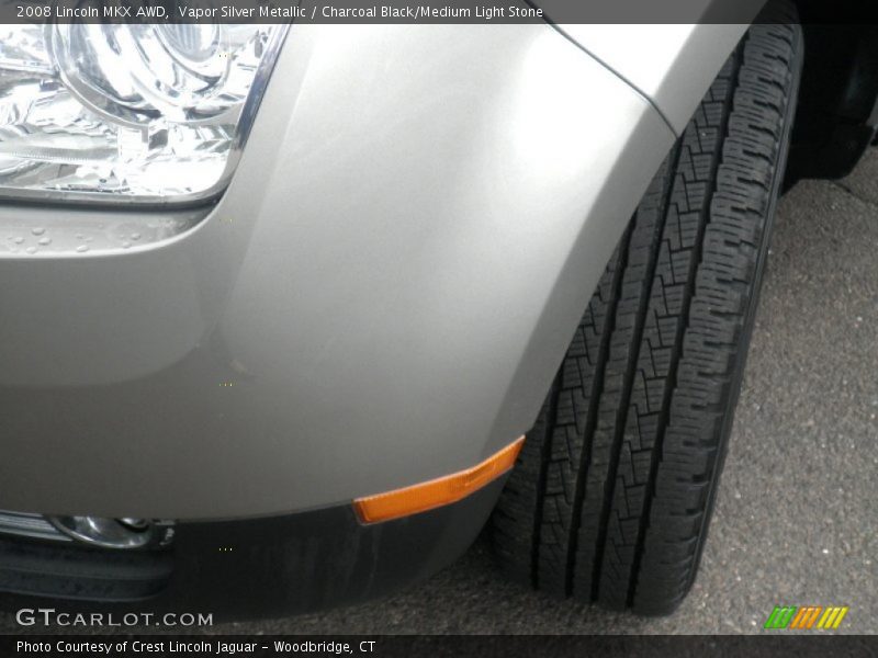 Vapor Silver Metallic / Charcoal Black/Medium Light Stone 2008 Lincoln MKX AWD