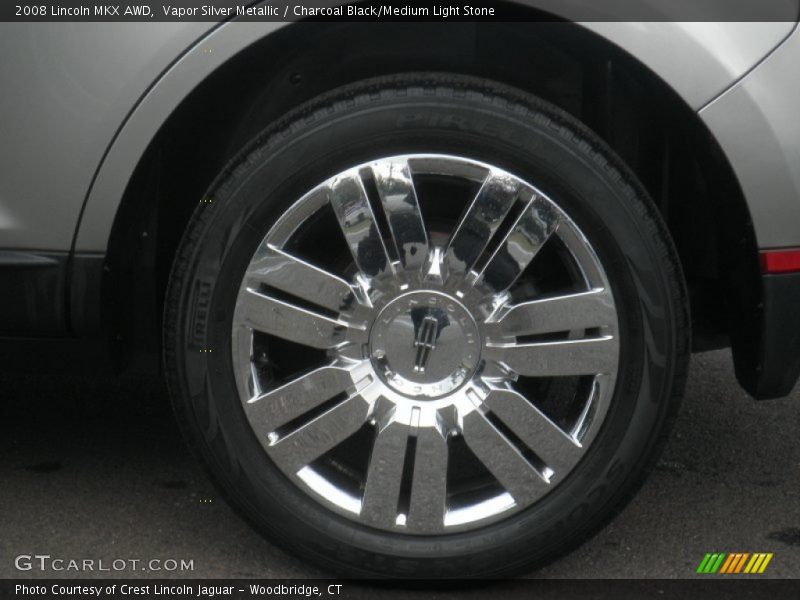 Vapor Silver Metallic / Charcoal Black/Medium Light Stone 2008 Lincoln MKX AWD
