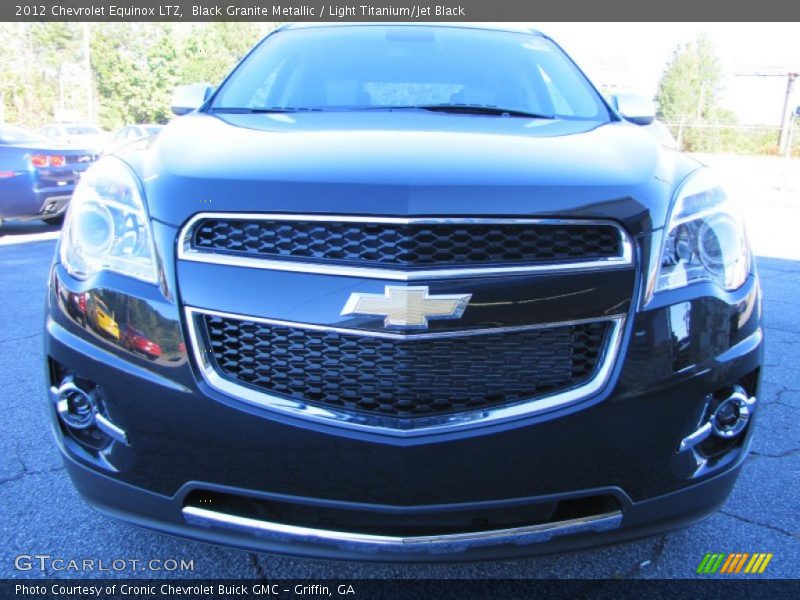 Black Granite Metallic / Light Titanium/Jet Black 2012 Chevrolet Equinox LTZ