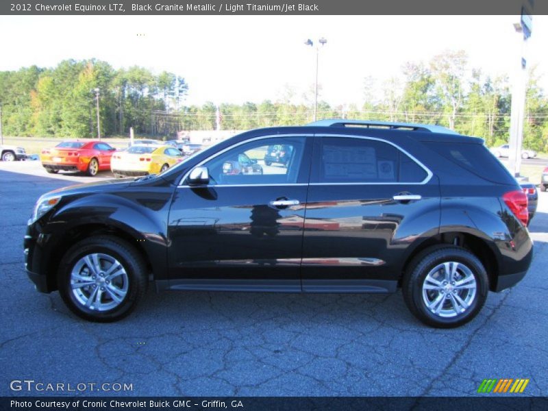 Black Granite Metallic / Light Titanium/Jet Black 2012 Chevrolet Equinox LTZ